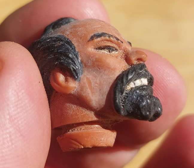 Rare Vintage Toys: Masters of the Universe G-Man plus Jitsu Head, Mighty Max Dread Heads Karbon