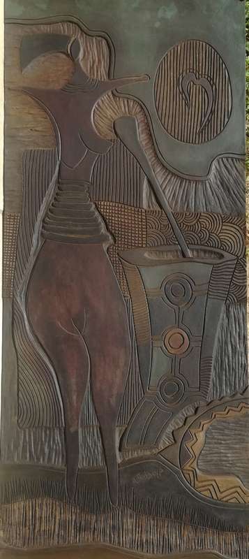 Lucky Madlo Sibiya stumping inthombi yasemakhayaSouth African born: 1942-1999