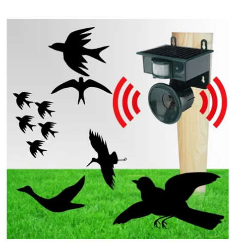 Ultrasonic Solar Powered Bird Repeller Pest Control