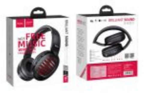 Wireless Bluetooth - HOCO W23 - Headphones - Black