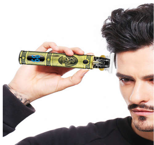 Professional Cordless Hair Clipper With LED Screen