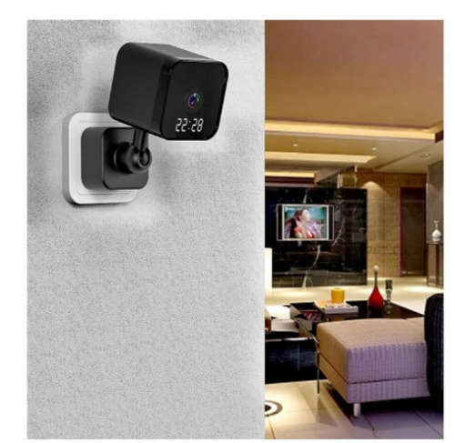Convenient Clock Camera with SD Card Slot