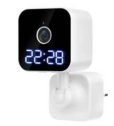 Convenient Clock Camera with SD Card Slot