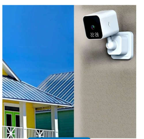 Convenient Clock Camera with SD Card Slot