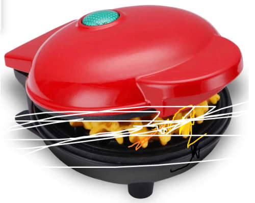 JJ Non-Stick Mini Waffle Maker
