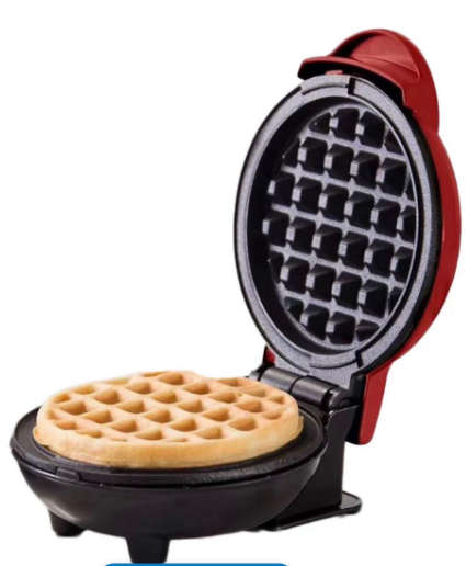 JJ Non-Stick Mini Waffle Maker