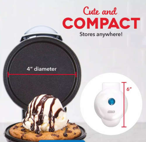 JJ Non-Stick Mini Waffle Maker
