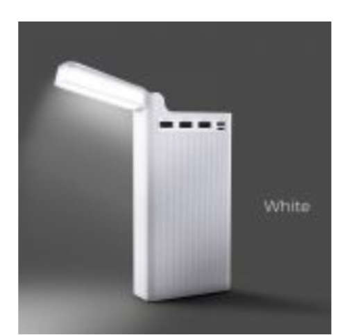 Hoco 30000 mAh J62 Power Bank with Lamp - White