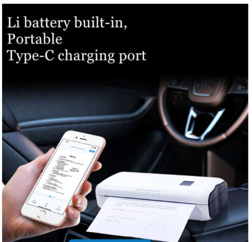 A4 Portable Thermal Printer Q-A4BT