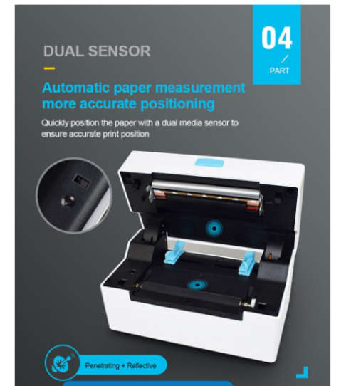 Portable Wireless White Label Printer Q-DY9200