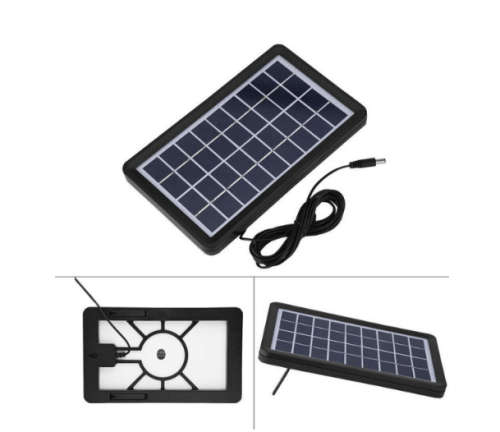 Solar Powered Rechargeable Fan