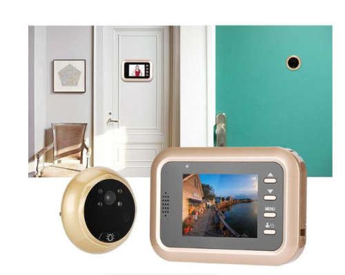 Smart Door Viewer Screen Display Doorbel