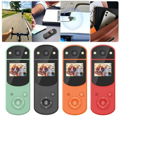 D2 Digital Mini Body Spy Camera 1080P with Night Vision