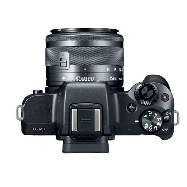 Canon EOS M50 Mark II + 15-45mm  Mirrorless Camera Kit