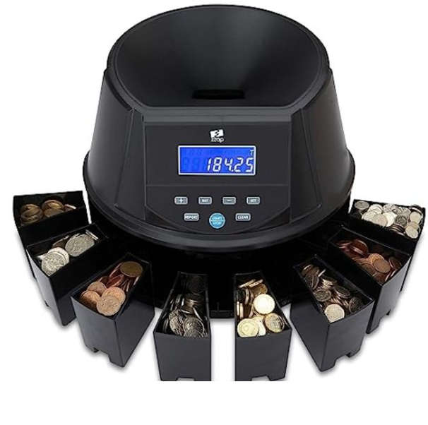 Automatic Coin Counter & Sorter & Batch Counting