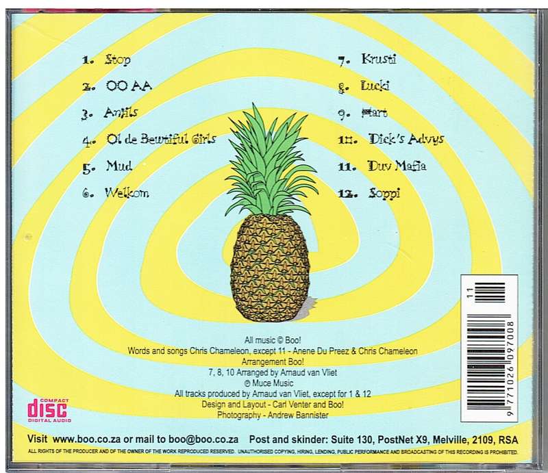 Boo! - Monki Punk aka Pineapple Flava (CD)