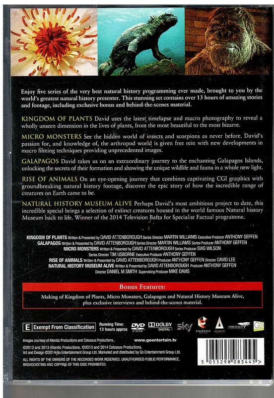 The David Attenborough Collection 11 DVD Set