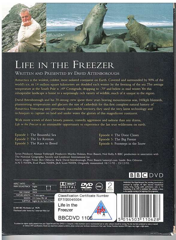 Life in the Freezer DVD