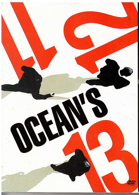 Ocean`s Trilogy 3 DVD Set in Cardboard sleeve