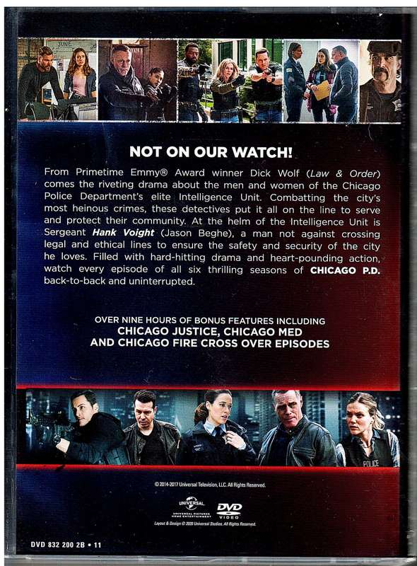 Chicago P.D. Season s Five - Seven 18 DVD Set