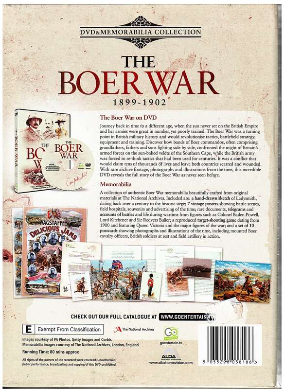 The Boer War 1899-1902 DVD & Memorabilia Collection (New)