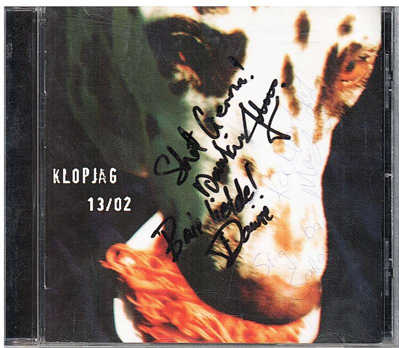 Klopjag - 13/02 CD (Signed by band)