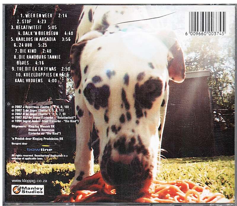 Klopjag - 13/02 CD (Signed by band)