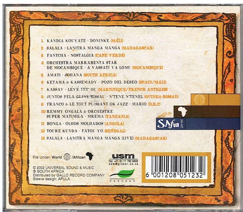Various Artists - The Best of the African Connection with Richard Nwamba Vol 1 CD
