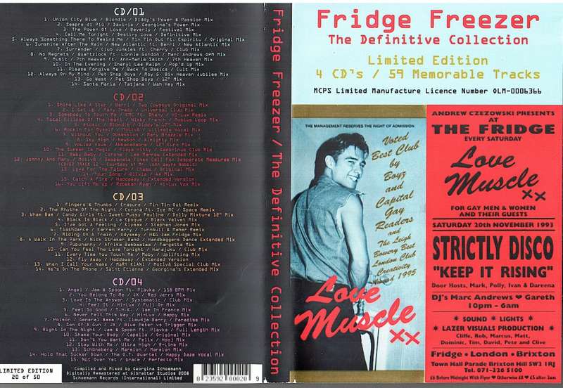 Fridge Freezer: The Definitive Collection Limited Edition (Number 20 of 50) 4 CD + 1 DVD Set