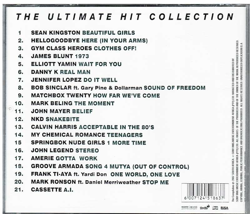 Various Artists - The Hits Vol 18 CD