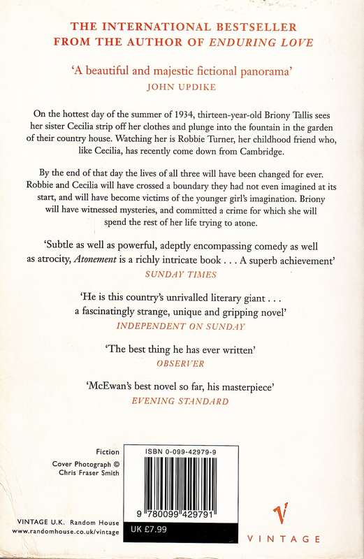 Atonement - McEwan, I
