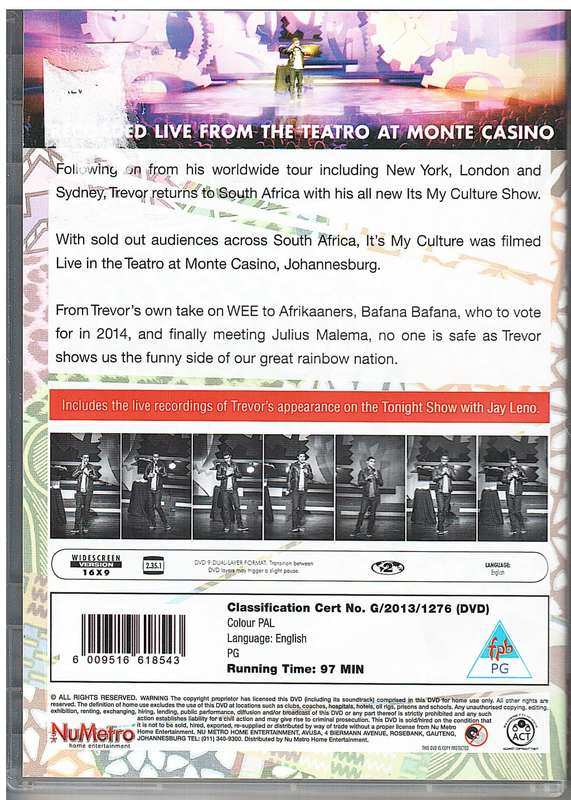 Trevor Noah - It`s My Culture DVD