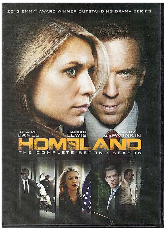 Homeland Season 2 4 DVD Box