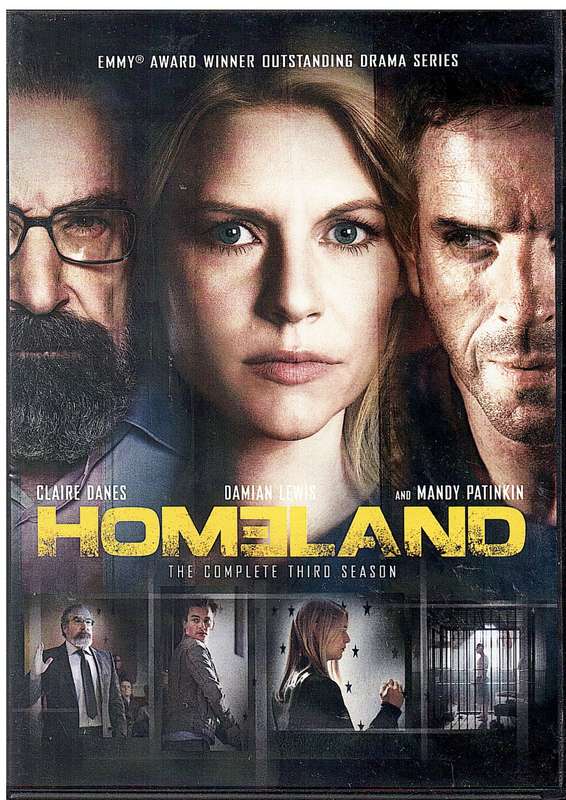 Homeland Season 3 4 DVD Box