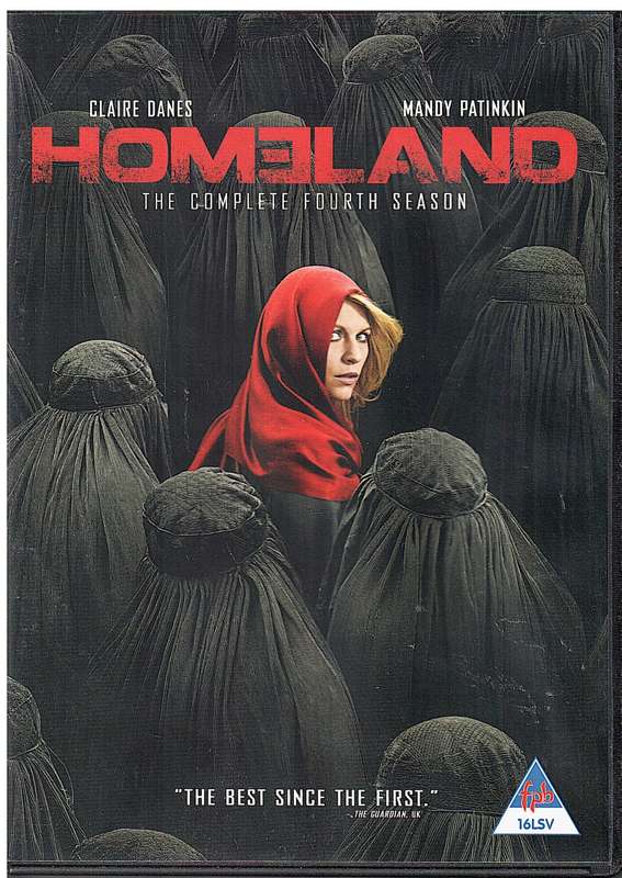 Homeland Season 4 4 DVD Box