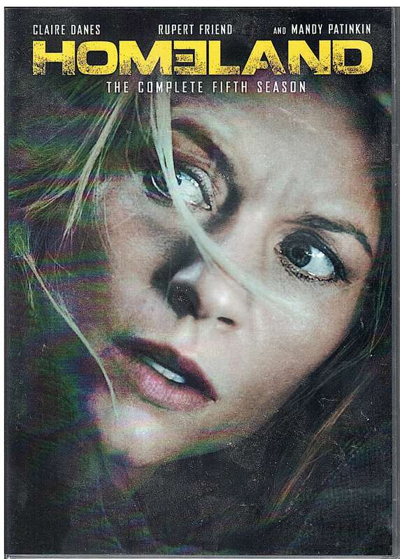 Homeland Season 5 4 DVD Box