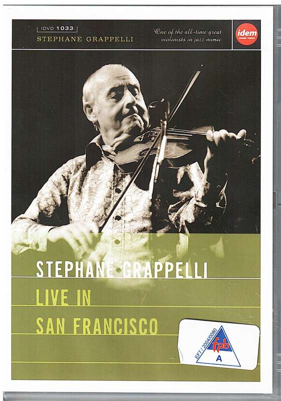 Stephane Grappelli - Live in San Fransisco