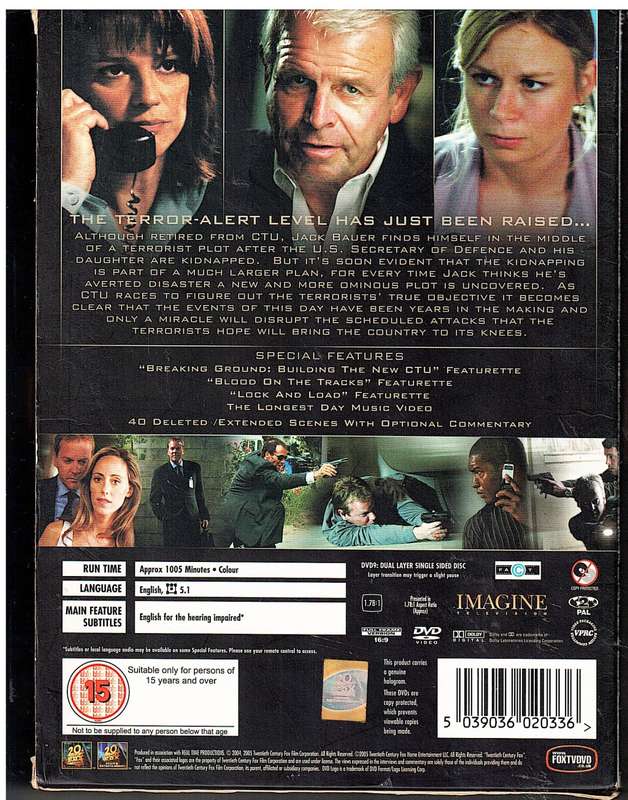 24 Season Four 7 DVD Collection