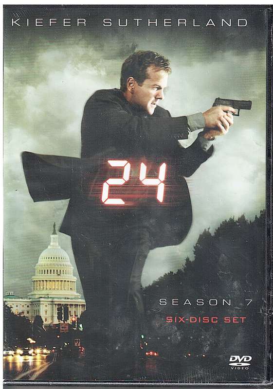 24 Season 7 6 DVD Set