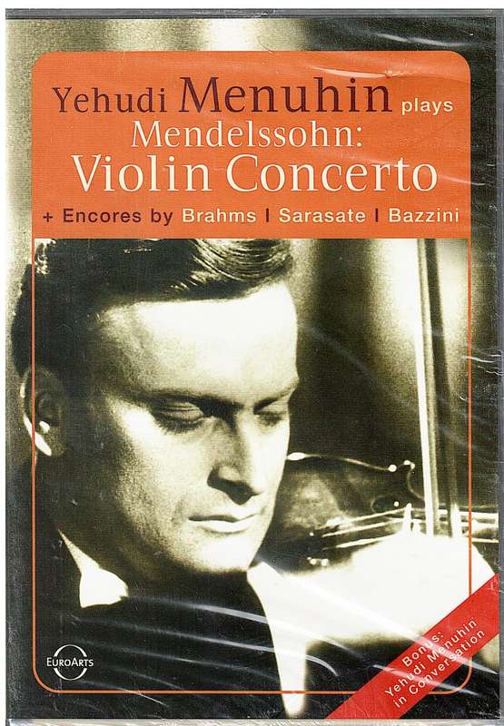 Yehudi Menuhin Plays Mendelssohn: Violin Concerto DVD