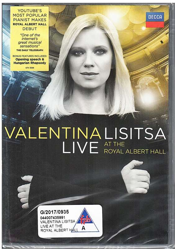 Valentina Lisitsa Live at The Royal Albert Hall DVD