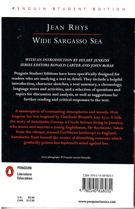 Wide Sargasso Sea - Jean Rhys (Penguin Student Edition)