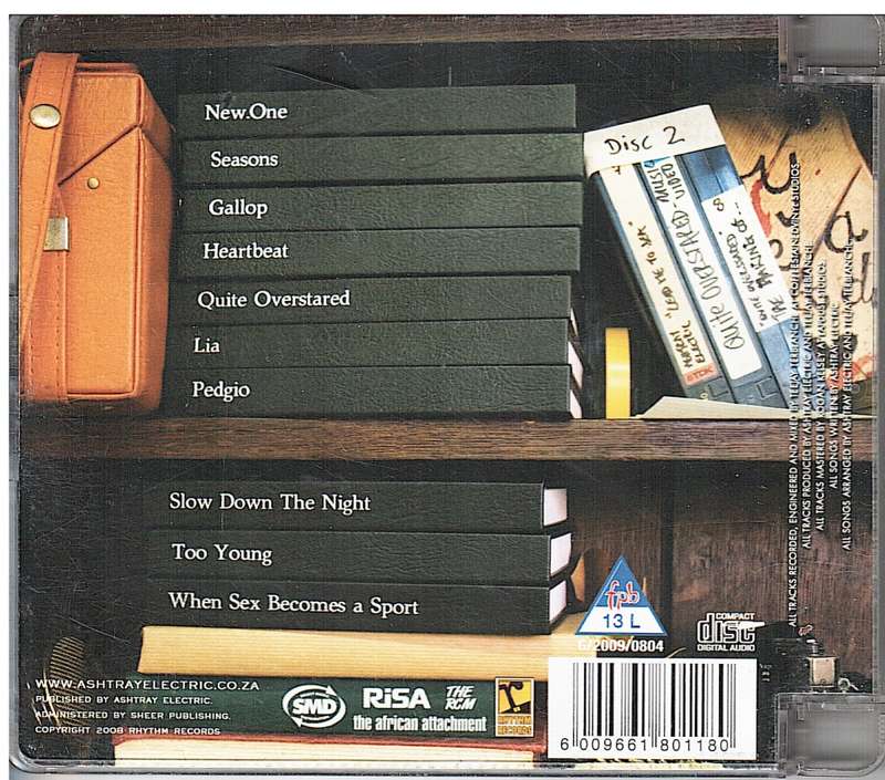 Ashtray Electric - Bonjour CD + DVD Set