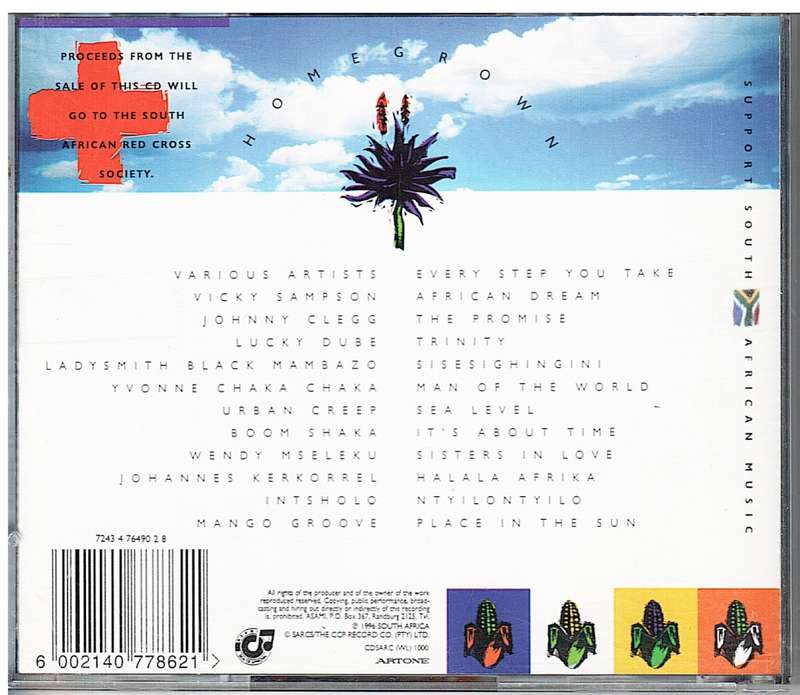 Homegrown: The Cream of South Africa`s Crop CD
