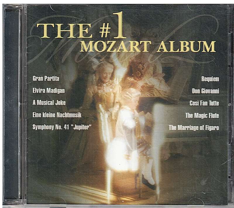 The #1 Mozart Album 2 CD Set
