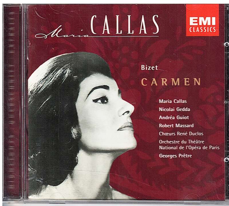 Maria Callas - Carmen: Bizet (Georges Pretre Cond.) CD