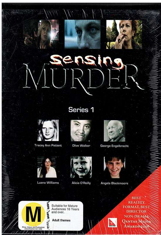 Sensing Murder Series 1 6 DVD Set Australian True Crime series)