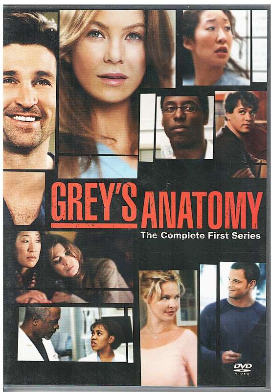 Grey`s Anatomy The Complete First Season DVD