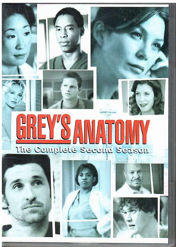 Grey`s Anatomy The Complete Second Season DVD