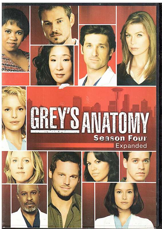 Grey`s Anatomy The Complete Season Four Expanded DVD